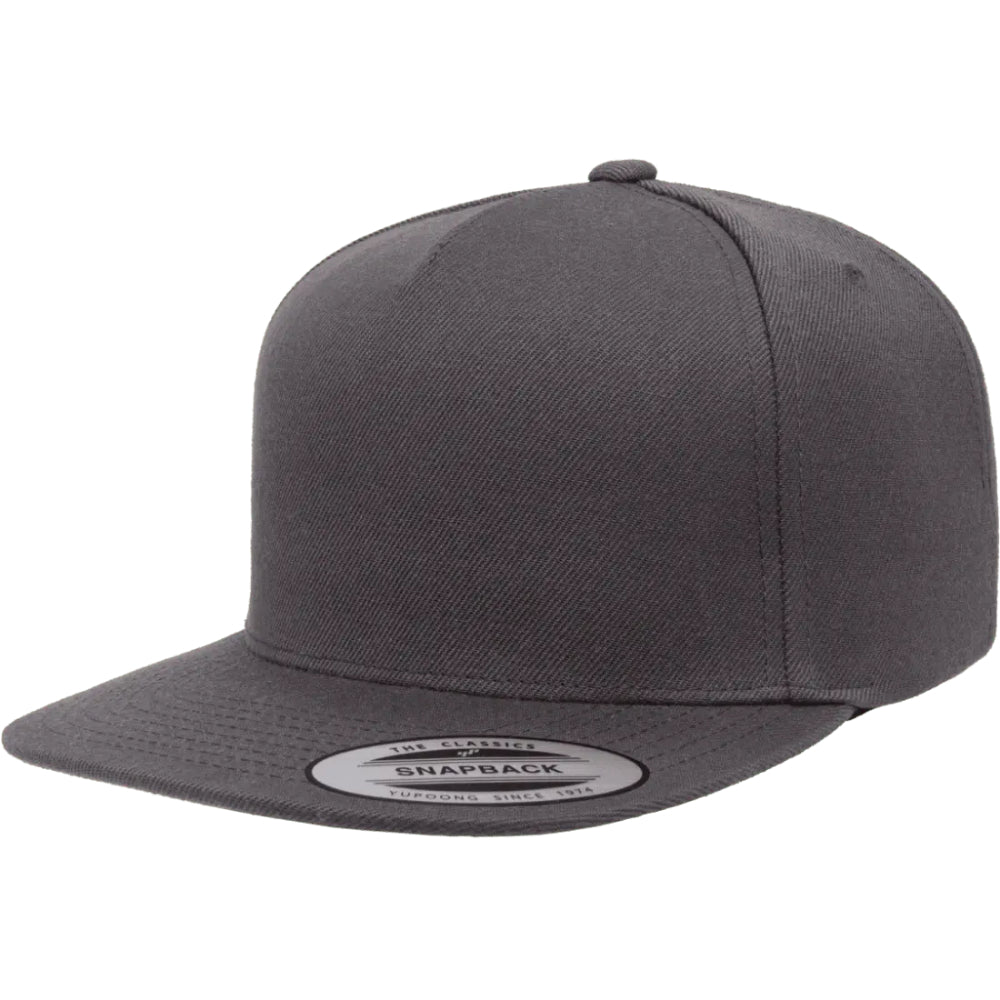 YP Classics 5089M Premium Five Panel Snapback Cap Additional Image 3