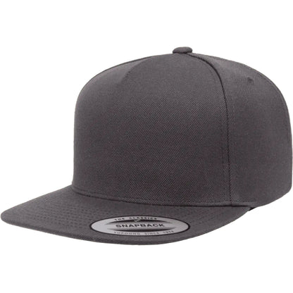 YP Classics 5089M Premium Five Panel Snapback Cap Additional Image 3