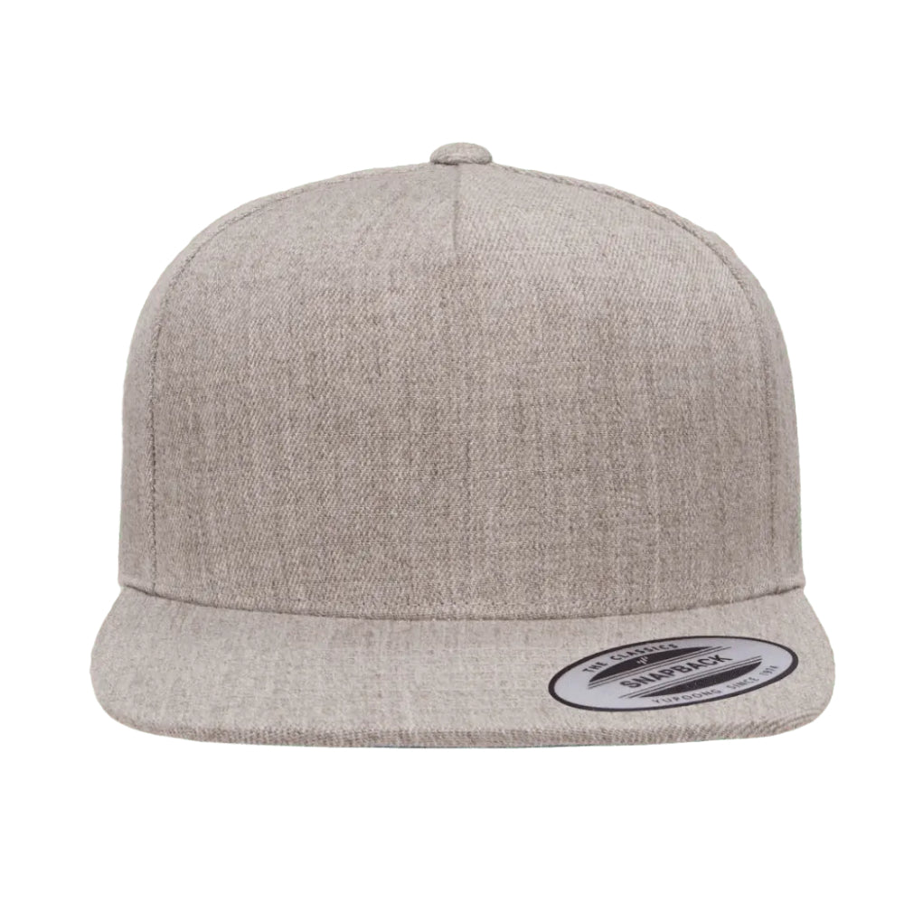 YP Classics 5089M Premium Five Panel Snapback Cap Additional Image 7