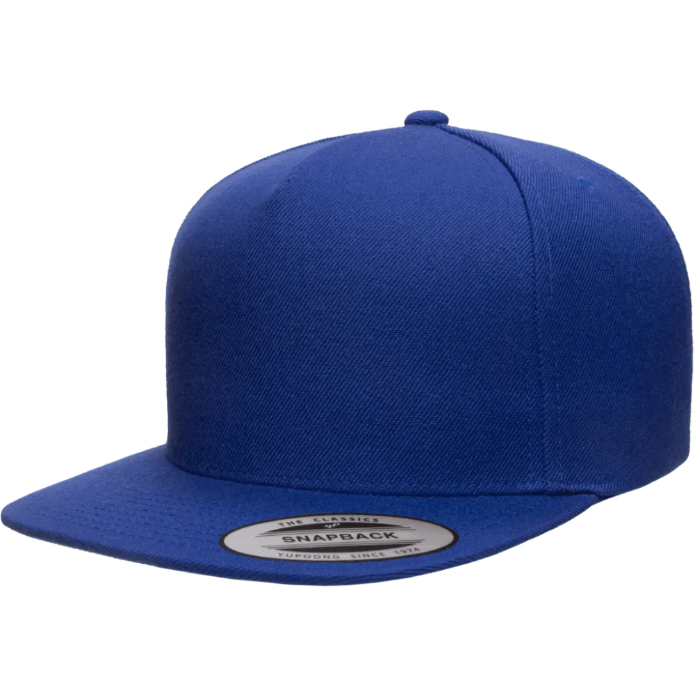 YP Classics 5089M Premium Five Panel Snapback Cap Additional Image 15