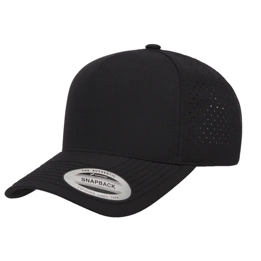 YP Classics 5389AP Five Panel Snapback with Perforated Cap