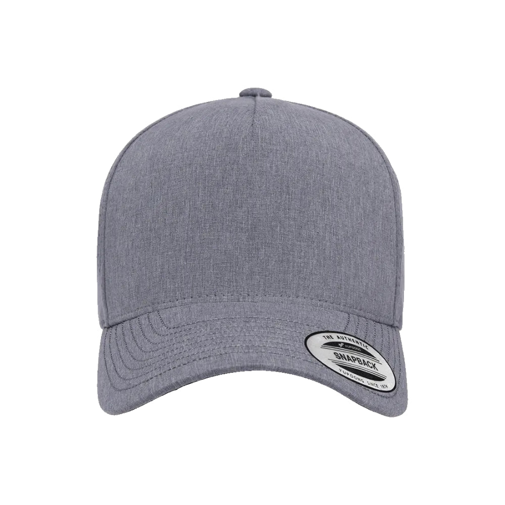 YP Classics 5389AP Five Panel Snapback with Perforated Cap Additional Image 4