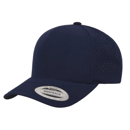 YP Classics 5389AP Five Panel Snapback with Perforated Cap Additional Image 6