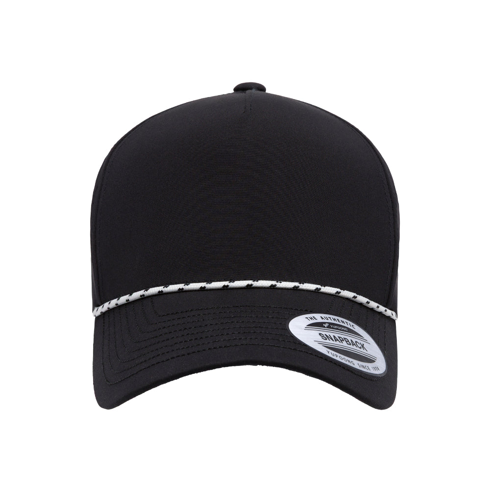 YP Classics 5389BD Five-Panel Perforated Rope Cap Additional Image 3