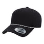 YP Classics 5389BD Five-Panel Perforated Rope Cap Additional Image 2