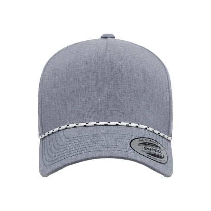 YP Classics 5389BD Five-Panel Perforated Rope Cap Additional Image 6