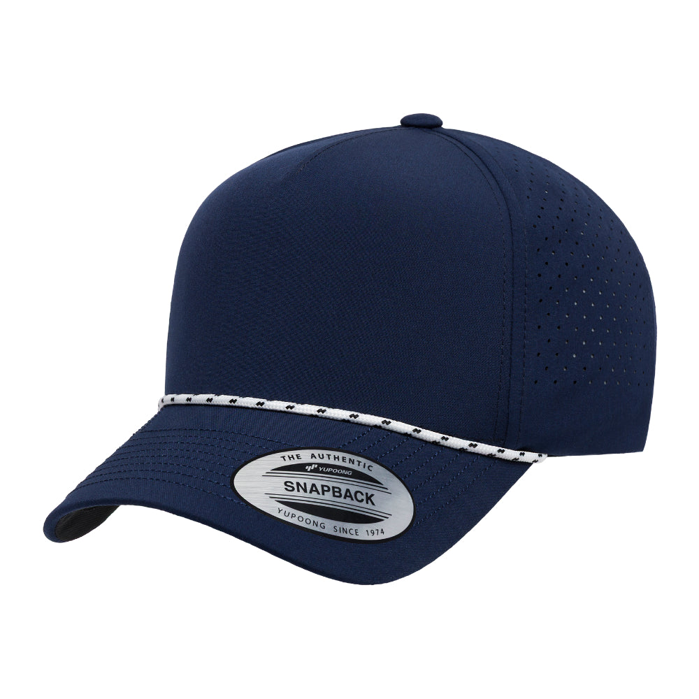 YP Classics 5389BD Five-Panel Perforated Rope Cap Additional Image 17