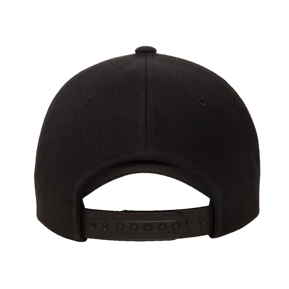 YP Classics 5789M Premium Five Panel Curved Bill Snapback Cap Additional Image 2