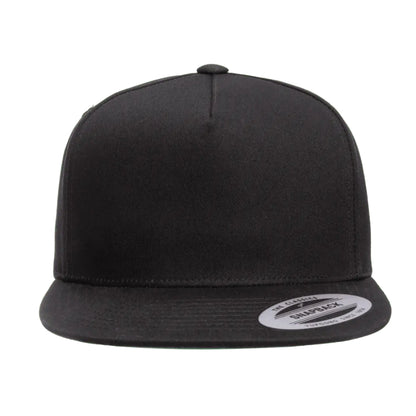 YP Classics 6007 Five Panel Cotton Twill Snapback Cap Additional Image 1