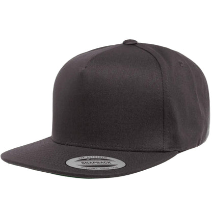 YP Classics 6007 Five Panel Cotton Twill Snapback Cap Additional Image 9