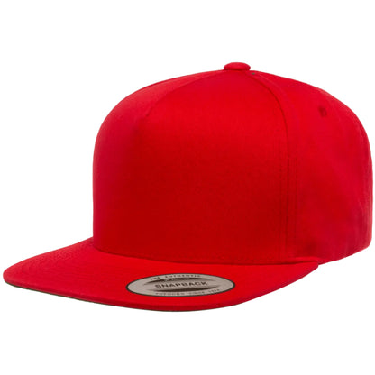 YP Classics 6007 Five Panel Cotton Twill Snapback Cap Additional Image 21