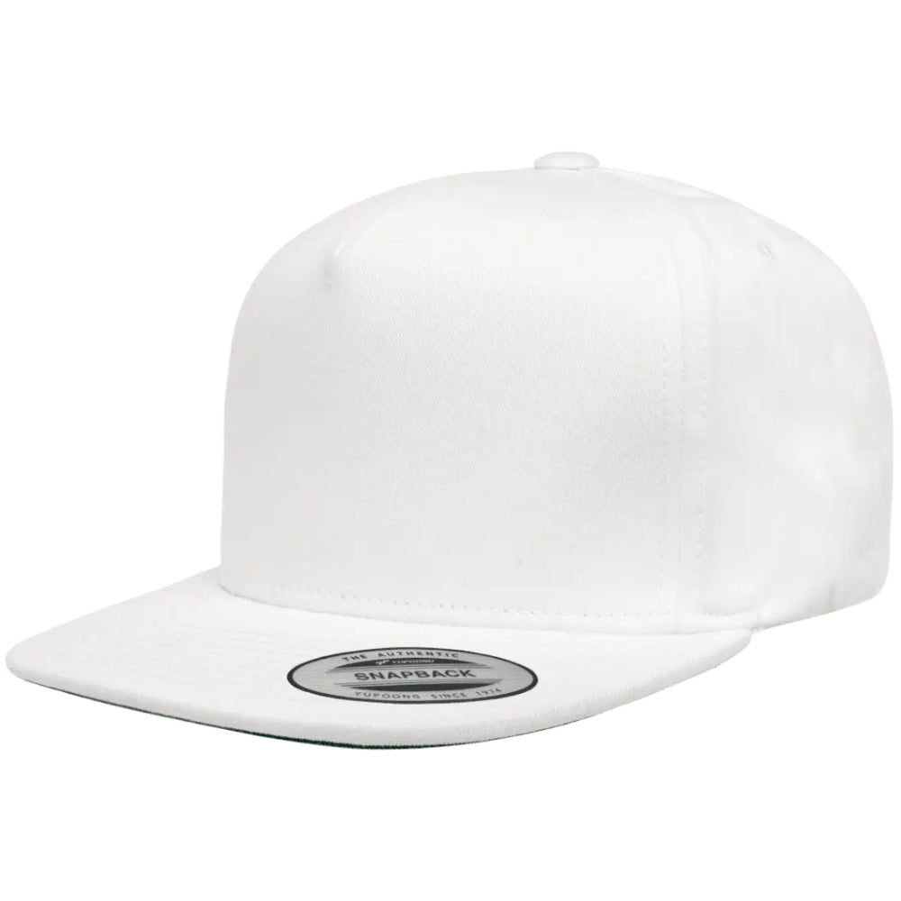 YP Classics 6007 Five Panel Cotton Twill Snapback Cap Additional Image 25