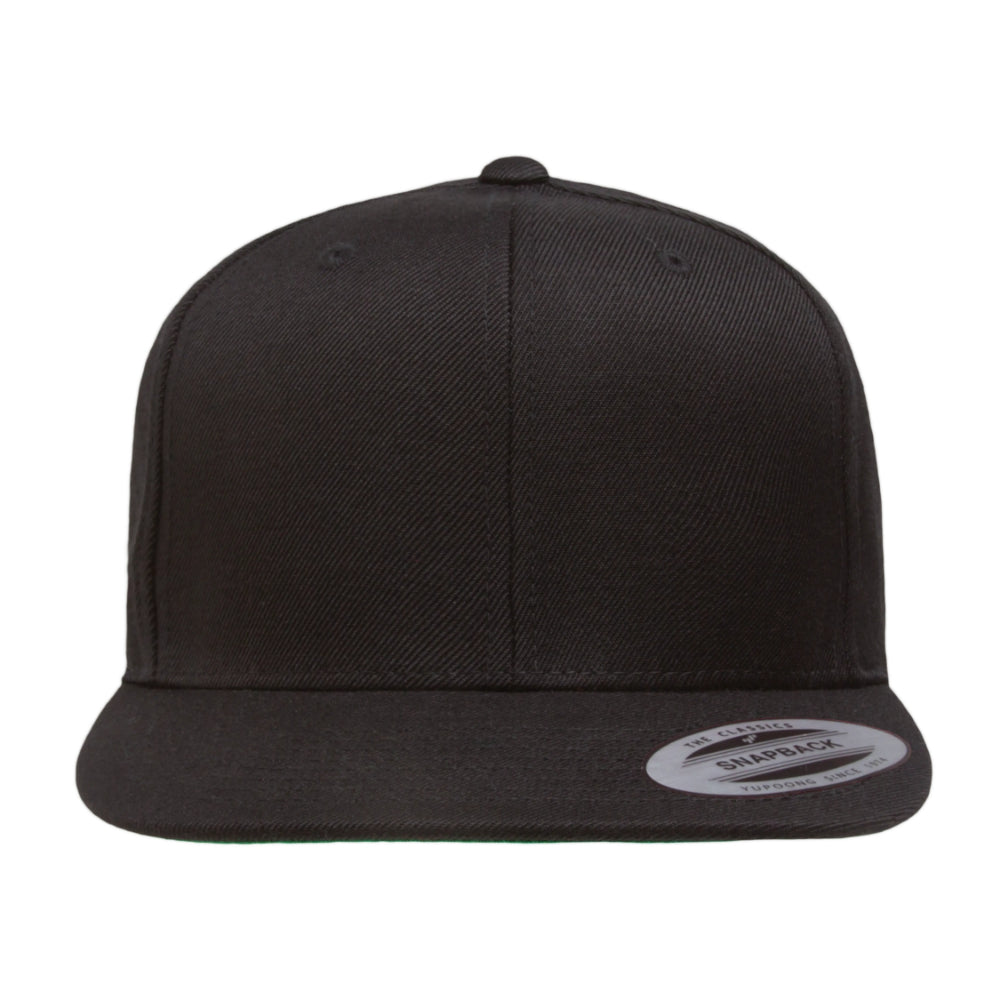 YP Classics 6089M Premium Flat Bill Snapback Cap Additional Image 1