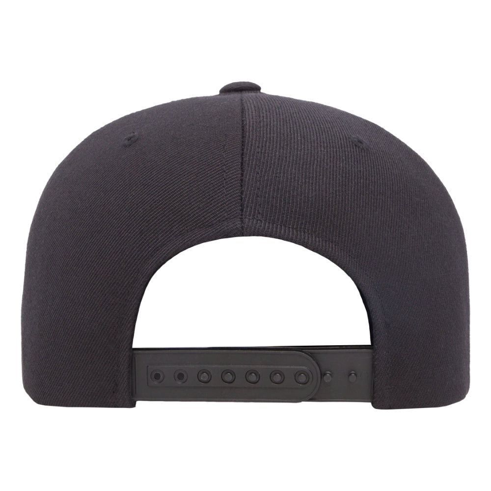 YP Classics 6089M Premium Flat Bill Snapback Cap Additional Image 2