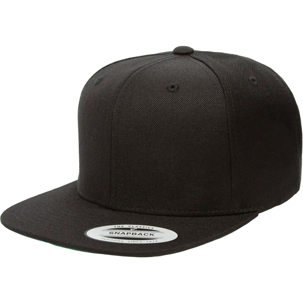 YP Classics 6089M Premium Flat Bill Snapback Cap
