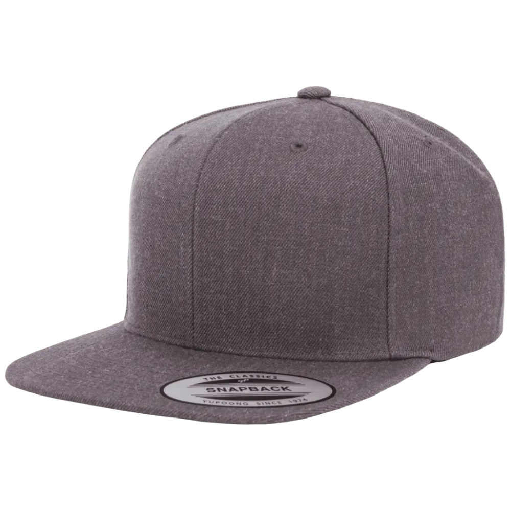 YP Classics 6089M Premium Flat Bill Snapback Cap Additional Image 15