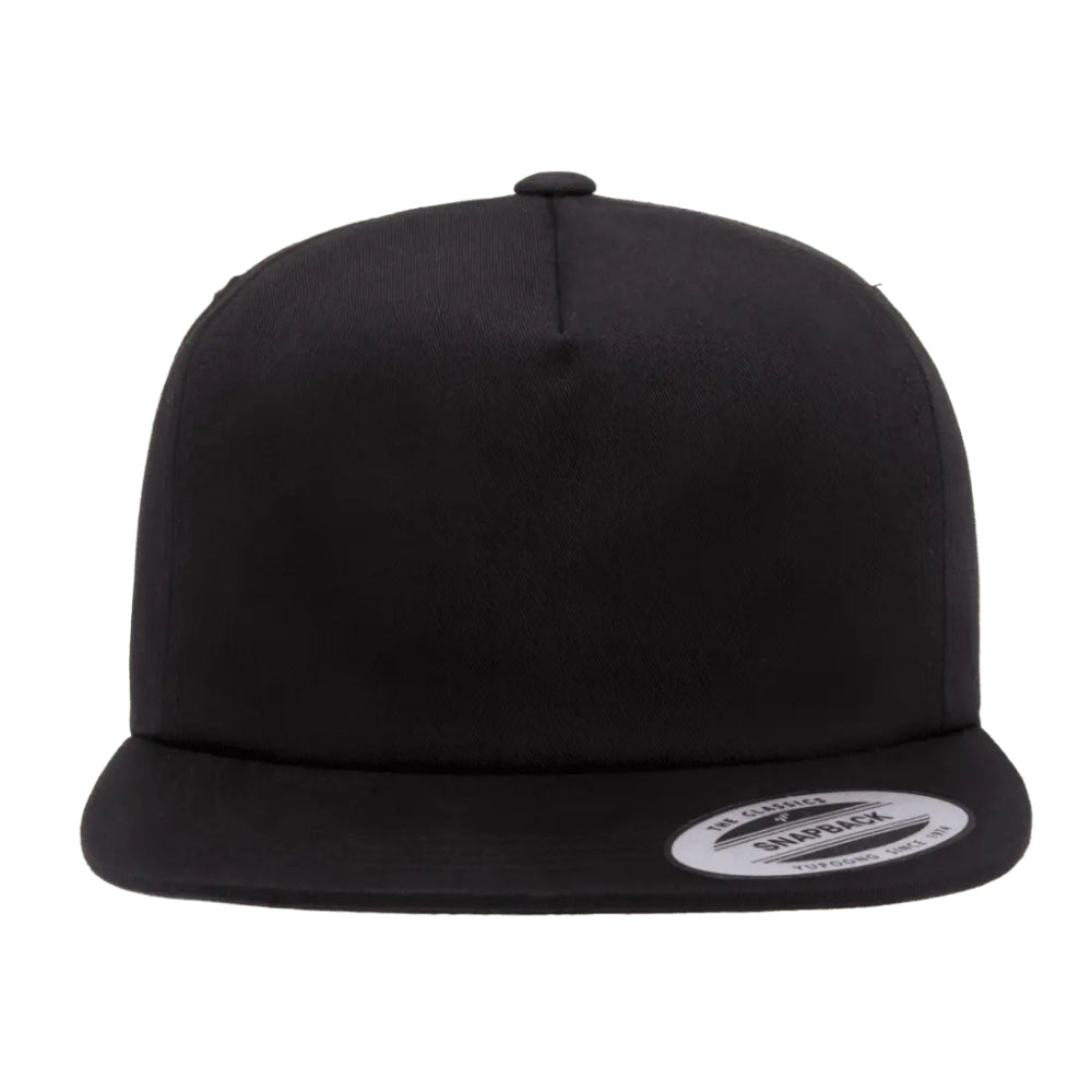 YP Classics 6502 Lightly Structured Five Panel Snapback Cap Additional Image 1