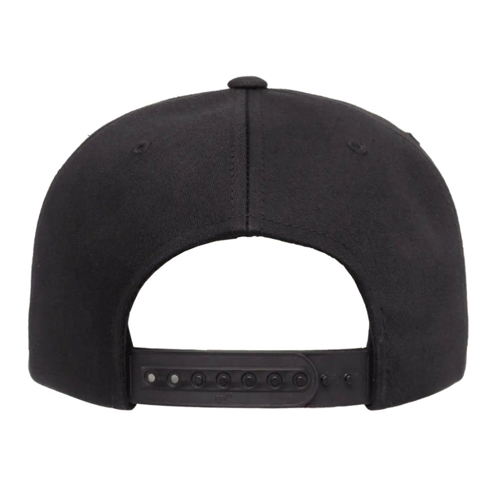 YP Classics 6502 Lightly Structured Five Panel Snapback Cap Additional Image 2