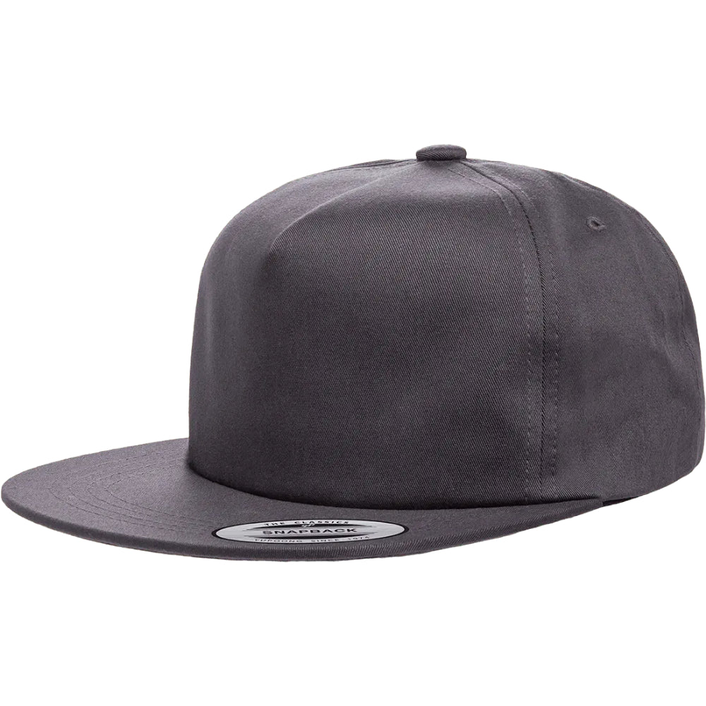 YP Classics 6502 Lightly Structured Five Panel Snapback Cap Additional Image 3