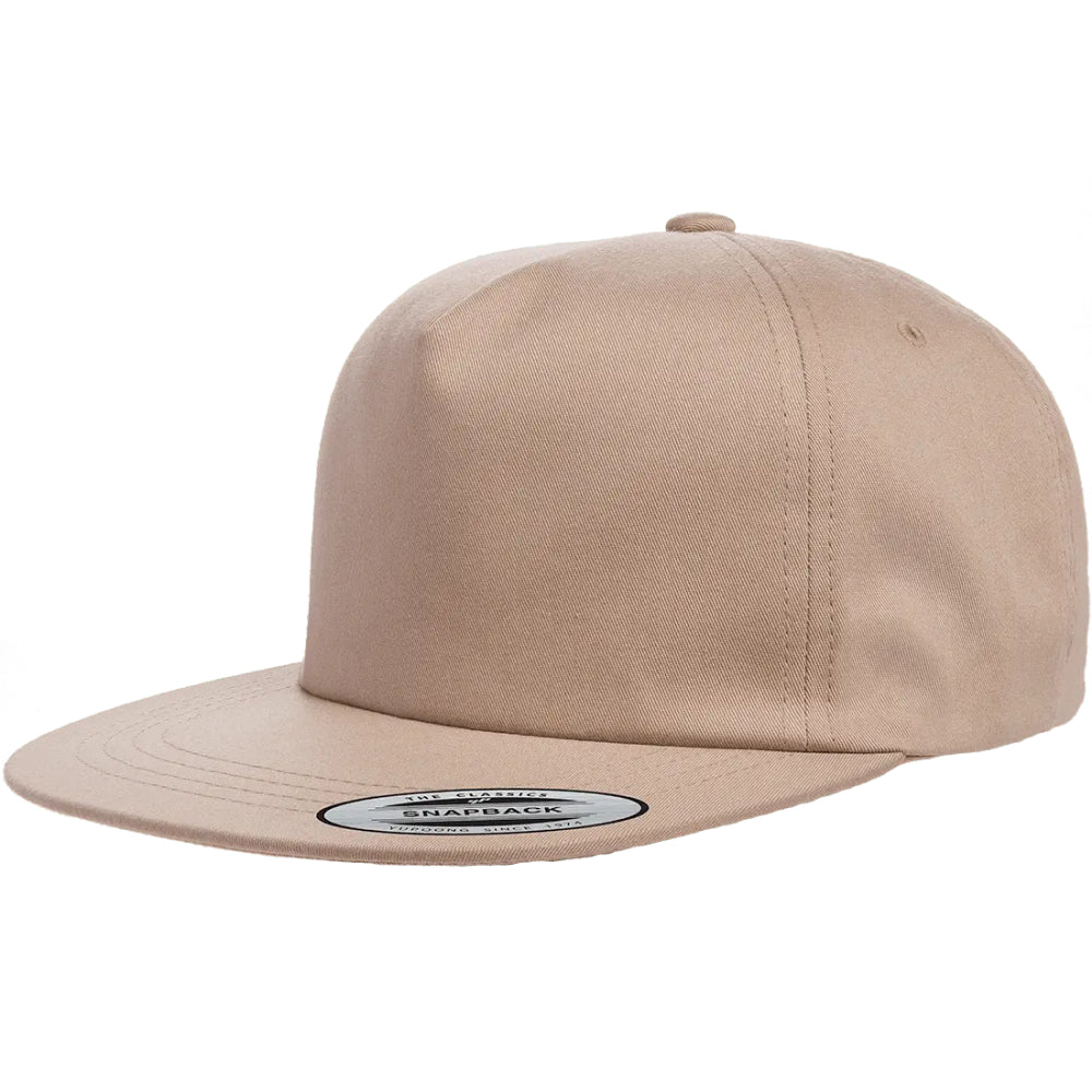 YP Classics 6502 Lightly Structured Five Panel Snapback Cap Additional Image 6