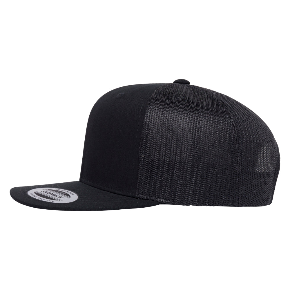 YP Classics 6609 Retro High Profile Trucker Cap Additional Image 2