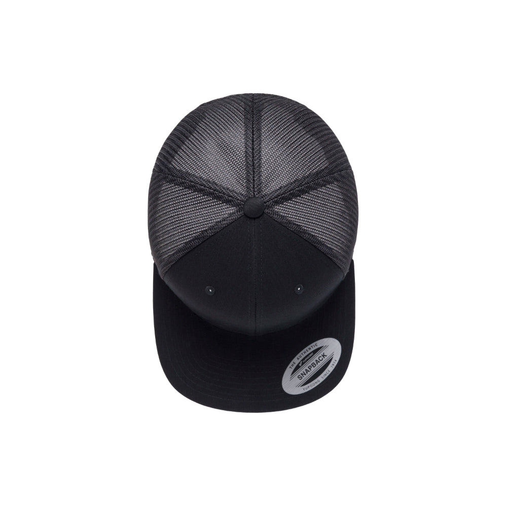 YP Classics 6609 Retro High Profile Trucker Cap Additional Image 4