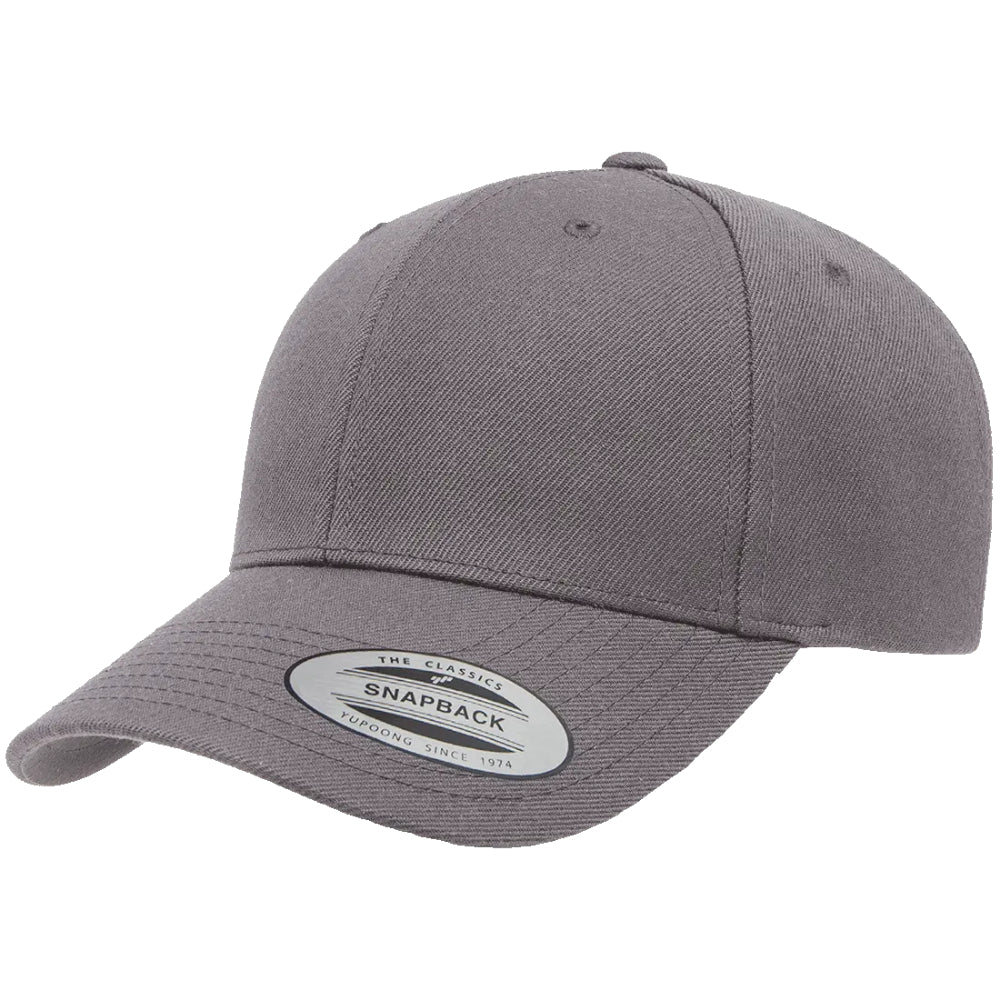 YP Classics 6789M Premium Curved Bill Snapback Cap Additional Image 3