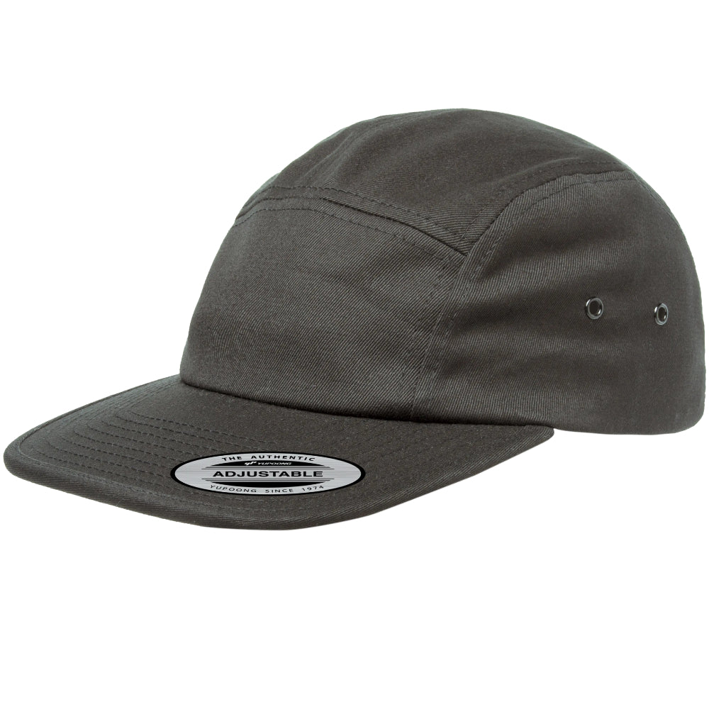 YP Classics 7005 Classic Jockey Flat Bill Cap Additional Image 2