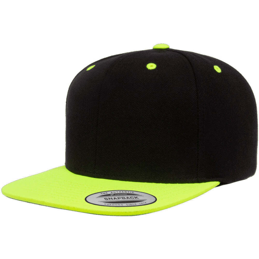 Yupoong Hat Snapback Pro-Style Wool Blend Cap 6089