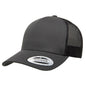 YP Classics 6506 Structured 5-Panel Mesh Back Retro Trucker Cap with Adjustable Snapback Closure