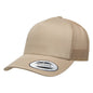 YP Classics 6506 Structured 5-Panel Mesh Back Retro Trucker Cap with Adjustable Snapback Closure