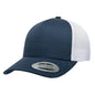 YP Classics 6506 Structured 5-Panel Mesh Back Retro Trucker Cap with Adjustable Snapback Closure