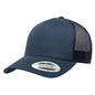 YP Classics 6506 Structured 5-Panel Mesh Back Retro Trucker Cap with Adjustable Snapback Closure
