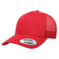 YP Classics 6506 Structured 5-Panel Mesh Back Retro Trucker Cap with Adjustable Snapback Closure